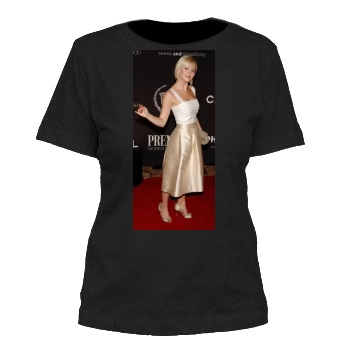 Elisha Cuthbert Women's Cut T-Shirt