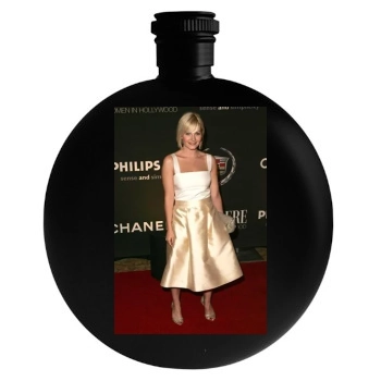 Elisha Cuthbert Round Flask