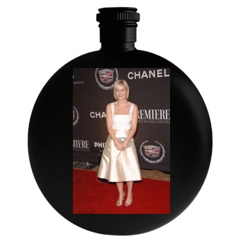 Elisha Cuthbert Round Flask