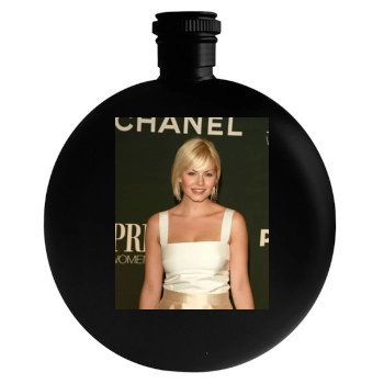 Elisha Cuthbert Round Flask