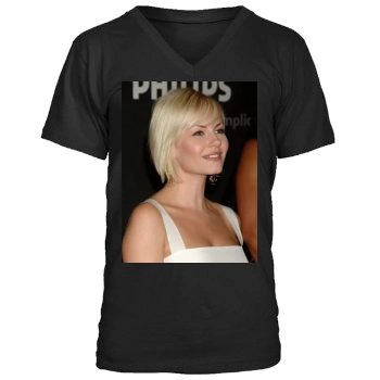 Elisha Cuthbert Men's V-Neck T-Shirt