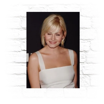 Elisha Cuthbert Metal Wall Art