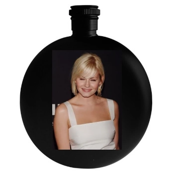 Elisha Cuthbert Round Flask