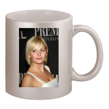 Elisha Cuthbert 11oz Metallic Silver Mug