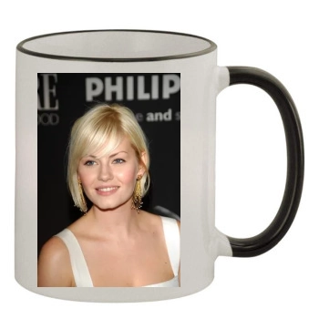 Elisha Cuthbert 11oz Colored Rim & Handle Mug