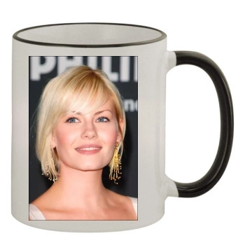 Elisha Cuthbert 11oz Colored Rim & Handle Mug