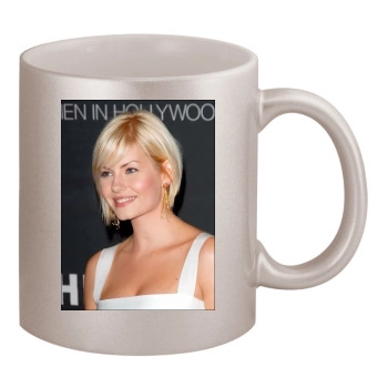 Elisha Cuthbert 11oz Metallic Silver Mug