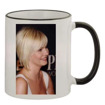 Elisha Cuthbert 11oz Colored Rim & Handle Mug