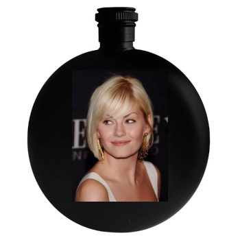 Elisha Cuthbert Round Flask