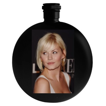 Elisha Cuthbert Round Flask