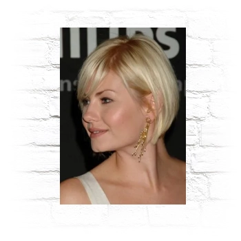 Elisha Cuthbert Metal Wall Art