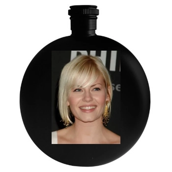 Elisha Cuthbert Round Flask