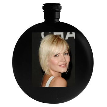 Elisha Cuthbert Round Flask