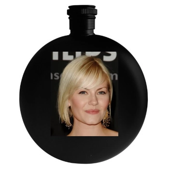 Elisha Cuthbert Round Flask