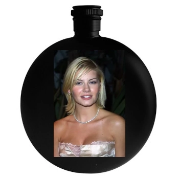 Elisha Cuthbert Round Flask