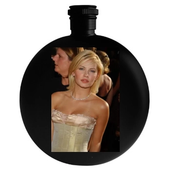 Elisha Cuthbert Round Flask