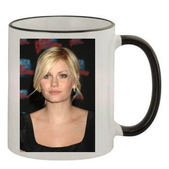 Elisha Cuthbert 11oz Colored Rim & Handle Mug