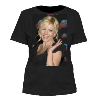 Elisha Cuthbert Women's Cut T-Shirt