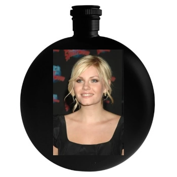 Elisha Cuthbert Round Flask