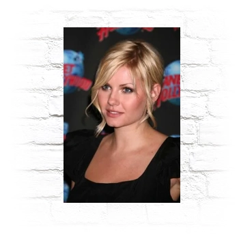 Elisha Cuthbert Metal Wall Art