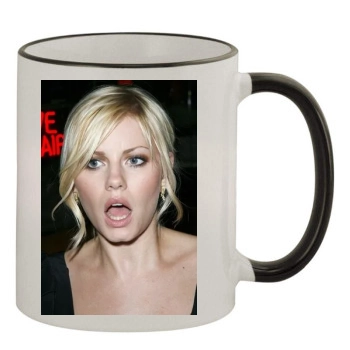 Elisha Cuthbert 11oz Colored Rim & Handle Mug