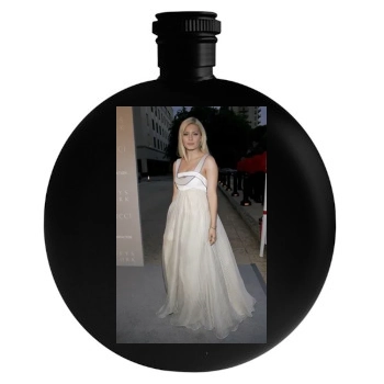 Elisha Cuthbert Round Flask