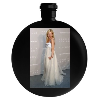 Elisha Cuthbert Round Flask