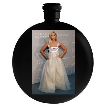 Elisha Cuthbert Round Flask