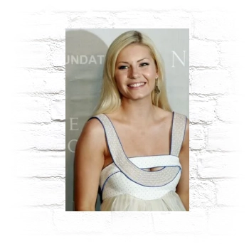 Elisha Cuthbert Metal Wall Art