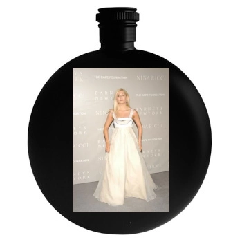 Elisha Cuthbert Round Flask