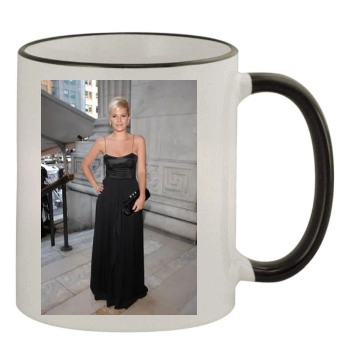 Elisha Cuthbert 11oz Colored Rim & Handle Mug