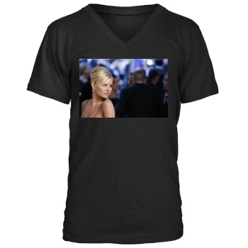 Elisha Cuthbert Men's V-Neck T-Shirt