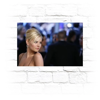 Elisha Cuthbert Metal Wall Art