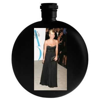 Elisha Cuthbert Round Flask