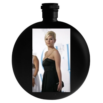 Elisha Cuthbert Round Flask