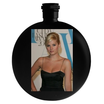 Elisha Cuthbert Round Flask