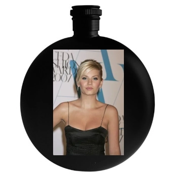 Elisha Cuthbert Round Flask