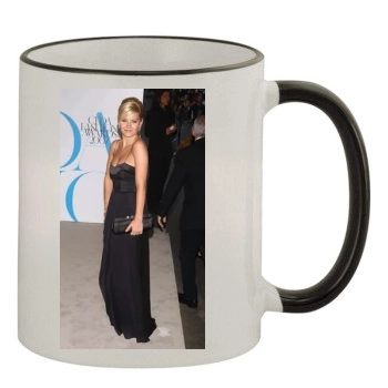 Elisha Cuthbert 11oz Colored Rim & Handle Mug