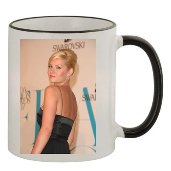 Elisha Cuthbert 11oz Colored Rim & Handle Mug