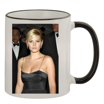 Elisha Cuthbert 11oz Colored Rim & Handle Mug