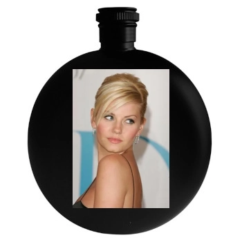 Elisha Cuthbert Round Flask