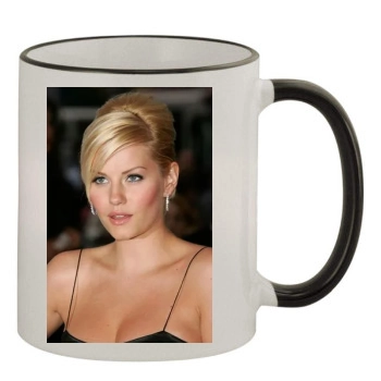 Elisha Cuthbert 11oz Colored Rim & Handle Mug