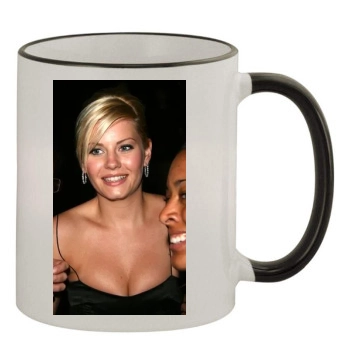 Elisha Cuthbert 11oz Colored Rim & Handle Mug