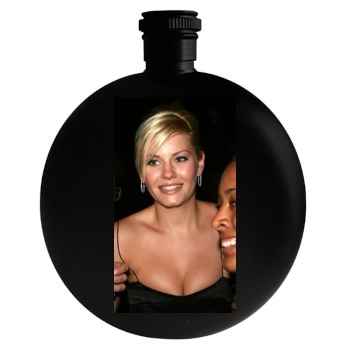 Elisha Cuthbert Round Flask