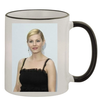 Elisha Cuthbert 11oz Colored Rim & Handle Mug