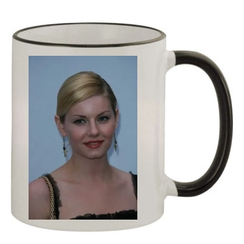 Elisha Cuthbert 11oz Colored Rim & Handle Mug