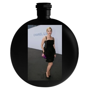 Elisha Cuthbert Round Flask