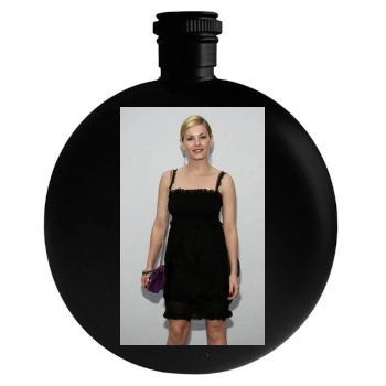 Elisha Cuthbert Round Flask