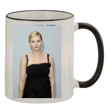 Elisha Cuthbert 11oz Colored Rim & Handle Mug