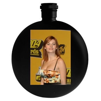 Elisha Cuthbert Round Flask